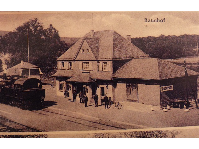Bahnhof Niederahr 20er Jahre