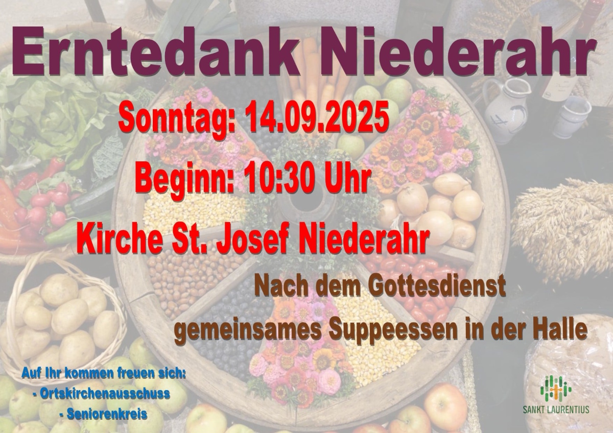 Erntedankfest 2025