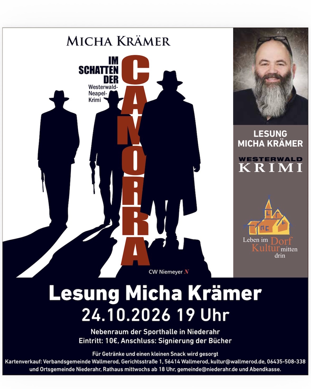 Lesung Micha Krämer