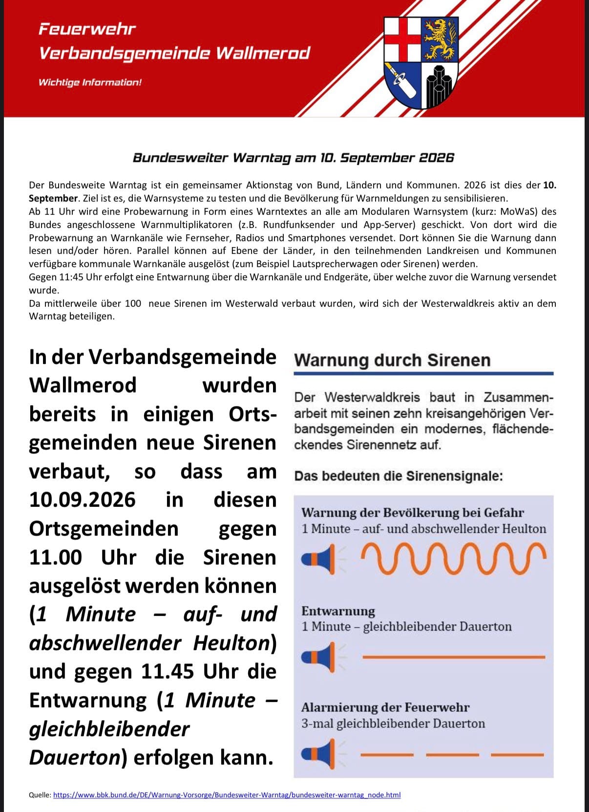 Warntag 10.09.2026
